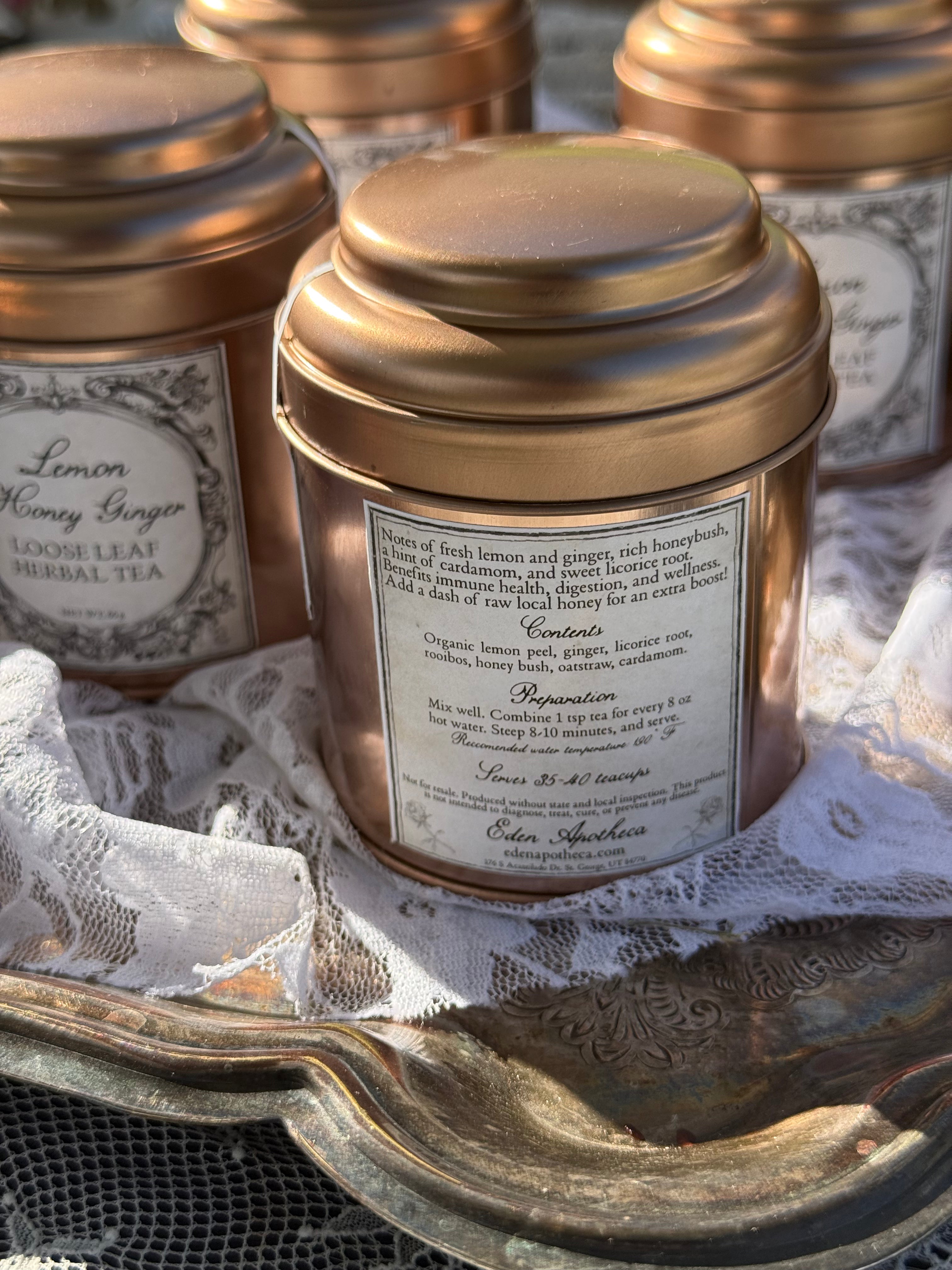 Lemon Ginger Honey